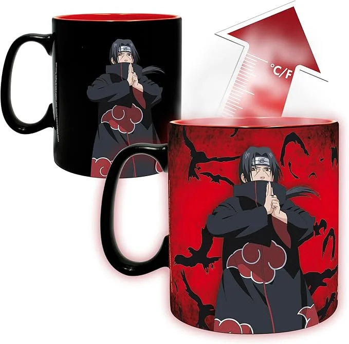 Abystyle  AbyStyle NARUTO SHIPPUDEN - Heat Change Mugh - Kakashi/Itachi (460ml)  | Best Price UAE